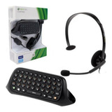 Chatpad Teclado P Controle Xbox 360 Headset Original