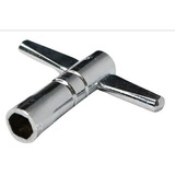 Chave Afinação Para Pandeiro E Tamborim Tubular Sextavada