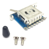 Chave Alpha Seletora 5 Posição Guitarra Strato Cst5 Ponta Bk