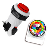 Chave Botão Push Button Pbs29 Pbs 29 Fliperama
