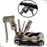 Chave Canivete Allen 12 Funções Extrator Corrente 12x1 Bike