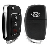 Chave Canivete Carcaça Capa Hyundai Hb20 Hb20s Bateria