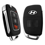 Chave Canivete Carcaça Capa Hyundai Hb20 Hb20s Hb20x