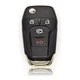 Chave Canivete Carcaça Ford Ka Novo Fusion 4 Botões Com Nfe