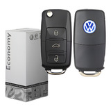 Chave Canivete Carcaça Volks Gol G4 G5 Fox Polo Golf Vw 3bts