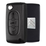 Chave Canivete Citroen C3 C4 Pallas Vtr Aircross S Suporte 3