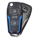 Chave Canivete P Telecomando Nissan Versa March Com Alarme