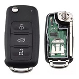 Chave Canivete Vw Completa G6 Fox 2013 2014