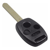 Chave Capa Carcaça 4bt Honda Civic City Fit Crv Accord Logo