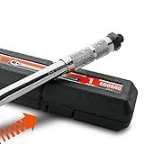 Chave Catraca De Torção Predefinida Chave De Torção De Liberação Rápida 1 2 Aço Cromo Vanádio Resistente 40 240N M