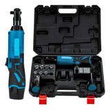 Chave Catraca Elétrica Bateria 12v Bivolt Soquetes 11 17mm