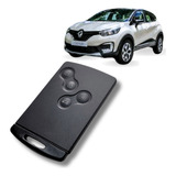 Chave Completa Cartão Renault Captur 2017 2021 Chip 4a