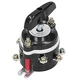 Chave Comutadora Chave Comutadora Universal 25A 220 380V 2 Posições De Reversão 0 1 0 1 Came Giratório Chaves Seletoras De Componentes Eletrônicos