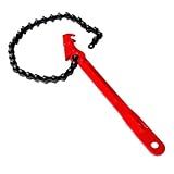 Chave Corrente Trocar Sacar Filtro Óleo Chave De Tubos 12