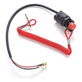 Chave Corta Corrente Cordão Motor De Popa Yamaha C Botão