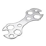 Chave De Boca Rosca Roda Bicicleta Ferramenta 10 Em 1 Bike Ciclista Remover Apertar Parafusos Porca