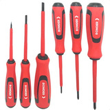 Chave De Fenda Philips Isolada Eletricista Kit 6 Peças Imã
