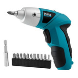 Chave De Fenda Sem Fio Philco Ppf01 4 8v Azul