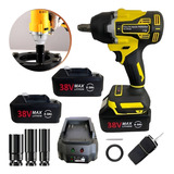 Chave De Impacto Bateria Lítio 38v Parafusadeira