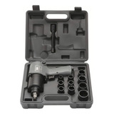 Chave De Impacto Pneumática Pesada 13mm C 10 Soquetes 50kgf