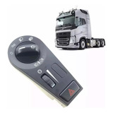 Chave De Luz Botão Farol Para Volvo Fh Fm Nh 2004 A 2015