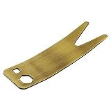 Chave De Reparo De Baixo De Guitarra Baquetas De Chave Multifuncional De Baixo Multifuncional Para Manutenção De Botão Baquetas Marretas E Escovas De 10 Cm Bronze 