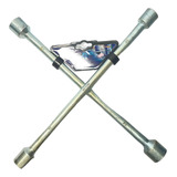 Chave De Roda Cruz 4 Bocas Tipo Cruz Universal Techone