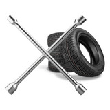 Chave De Roda Estrela Universal Carro 4 Bocas 17 19 21 23mm