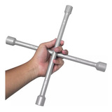 Chave De Roda Estrela Universal Carro 4 Bocas 17 19 21 23mm