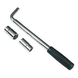 Chave De Soquete Tipo L Ajustável Telescópica 17 19 21 23mm