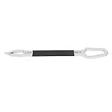 Chave Em Forma Multifuncional Resistente Durável Fino Acabamento Chave Inglesa Ajustável Extremidade Dupla Para Manutenção De Equipamentos Para Decoração De Casa Preto 