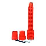 Chave Hidráulica Multifuncional Com Nível 8 Em 1 Vermelha