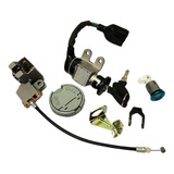Chave Ignição Completa Scooter Bike 50 Shineray
