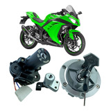 Chave Ignição Contato Tampa Tanque Trava Banco Ninja 300