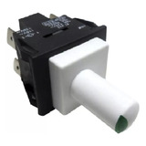 Chave Interruptor Branco Lâmpada Verde 64491701 Electrolux