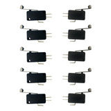 Chave Micro Switch 16a 250vac 3 Term Interruptor 10 Pcs