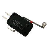 Chave Micro Switch Kw11-7-2-3t Haste 29mm Com Rolete