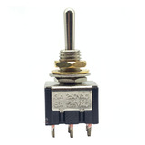 Chave Mini Toggle Controle On off on Guitarra 3 Posicoes