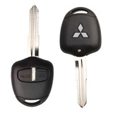 Chave Mitsubishi 2 Botões Lâmina Esquerda L200 Outlander Asx
