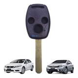 Chave Oca Honda 3 Botões Civic 2012 2013