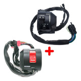 Chave Punho Luz Interruptor Partida Cbx 200 Strada Kit