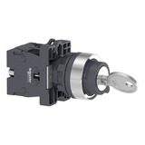 Chave Seletora 22mm 3 Posições Fixas C Chave 2na