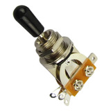 Chave Seletora 3 Posições Guitarra Lespaul Sg Knob Branco