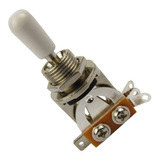Chave Seletora 3 Posições Guitarra Lespaul Sg Knob Creme