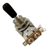 Chave Seletora 3 Posições Guitarra Lespaul Sg Knob Preto