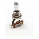 Chave Seletora 3p Les Paul Knob Metal Cromada Elephant