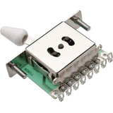 Chave Seletora 5 Posições Para Guitarra Knob Branco
