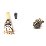 Chave Seletora Guitarra Les Paul 3 P 1 Jack Mono Alpha
