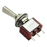 Chave Spdt 3 Terminais Split Mod Gilmour Mini Toggle On On
