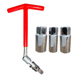 Chave Vela Articulada 3 Soquetes 16mm À 21mm Automotiva